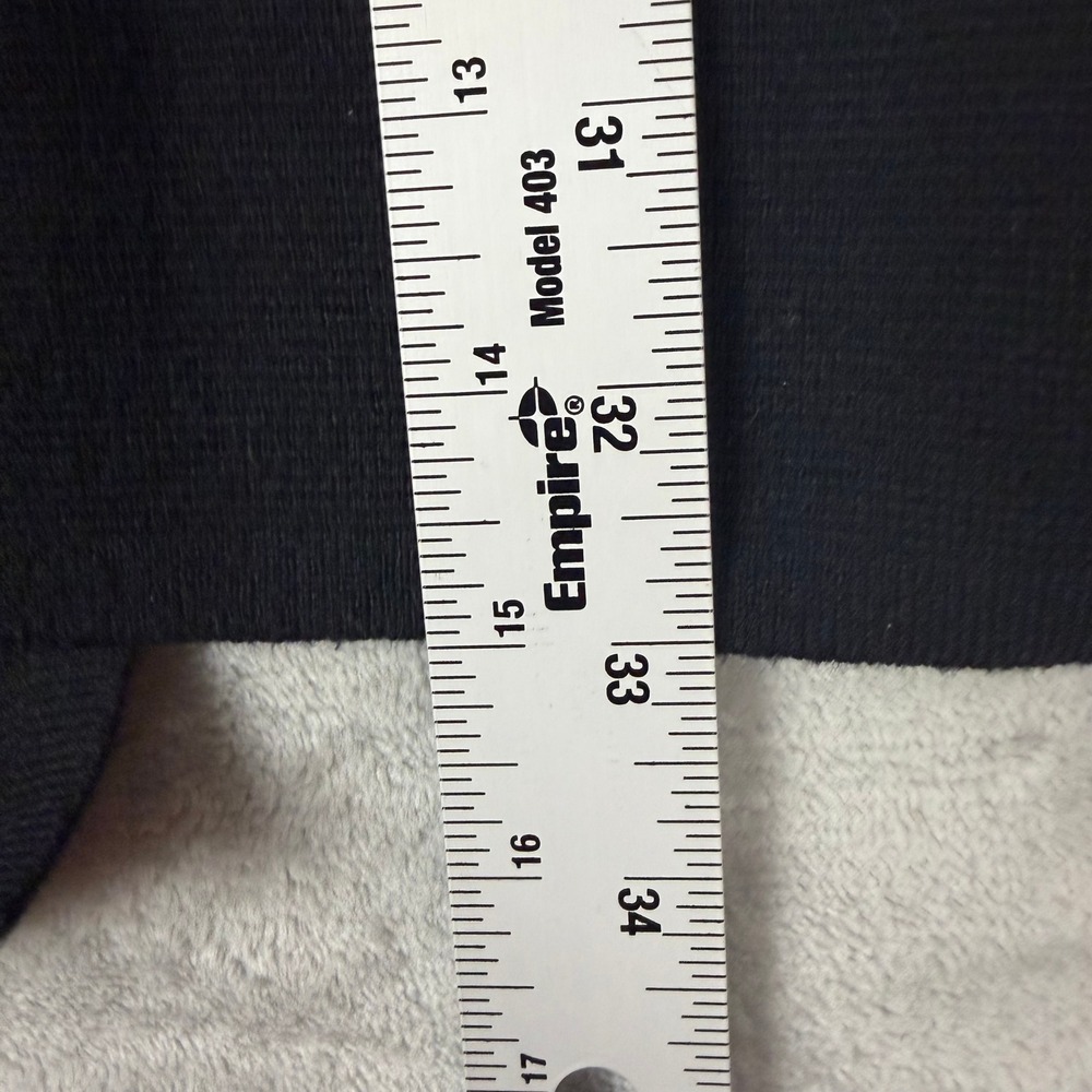 J.Crew‎ Cardigan Sweater Womens XS Black Open Front Longline Merino Blend J6339 - Picture 10 of 10